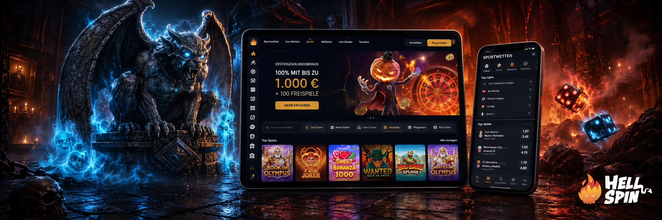 So funktioniert der Login bei HellSpin?